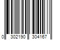 Barcode Image for UPC code 0302190304167