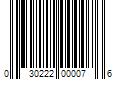 Barcode Image for UPC code 030222000076