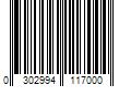 Barcode Image for UPC code 0302994117000