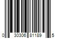 Barcode Image for UPC code 030306811895