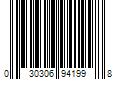 Barcode Image for UPC code 030306941998