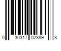 Barcode Image for UPC code 030317023898