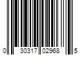 Barcode Image for UPC code 030317029685