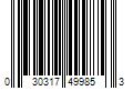 Barcode Image for UPC code 030317499853