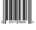 Barcode Image for UPC code 030317565060