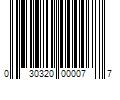 Barcode Image for UPC code 030320000077