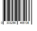 Barcode Image for UPC code 0303256465136