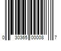 Barcode Image for UPC code 030365000087