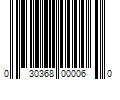 Barcode Image for UPC code 030368000060