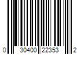 Barcode Image for UPC code 030400223532