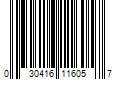 Barcode Image for UPC code 030416116057