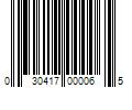 Barcode Image for UPC code 030417000065