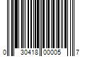 Barcode Image for UPC code 030418000057