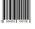 Barcode Image for UPC code 0304303100109