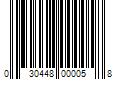 Barcode Image for UPC code 030448000058