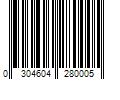 Barcode Image for UPC code 03046042800045