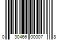 Barcode Image for UPC code 030466000078