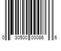 Barcode Image for UPC code 030500000866