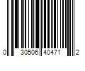 Barcode Image for UPC code 030506404712