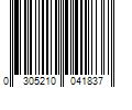 Barcode Image for UPC code 0305210041837