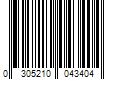 Barcode Image for UPC code 0305210043404