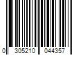 Barcode Image for UPC code 0305210044357