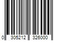 Barcode Image for UPC code 0305212326000