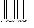 Barcode Image for UPC code 0305213087009