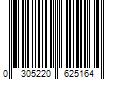 Barcode Image for UPC code 03052206251653