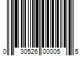 Barcode Image for UPC code 030526000055