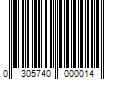 Barcode Image for UPC code 0305740000014