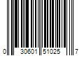 Barcode Image for UPC code 030601510257