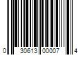 Barcode Image for UPC code 030613000074