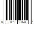 Barcode Image for UPC code 030613100781