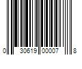 Barcode Image for UPC code 030619000078