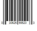 Barcode Image for UPC code 030625555203