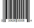 Barcode Image for UPC code 030626000054