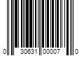 Barcode Image for UPC code 030631000070