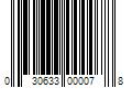 Barcode Image for UPC code 030633000078