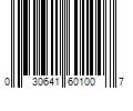 Barcode Image for UPC code 030641601007