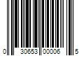 Barcode Image for UPC code 030653000065