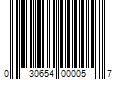 Barcode Image for UPC code 030654000057