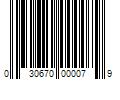 Barcode Image for UPC code 030670000079