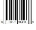 Barcode Image for UPC code 030673344309