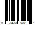 Barcode Image for UPC code 030680000014