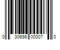 Barcode Image for UPC code 030686000070