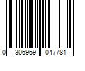 Barcode Image for UPC code 0306969047781