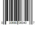 Barcode Image for UPC code 030698063407