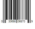 Barcode Image for UPC code 030698068709