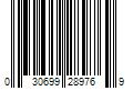 Barcode Image for UPC code 030699289769